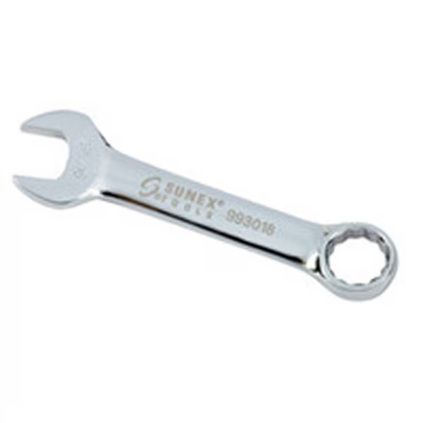 Stubby Combo Wrench 9/16 In., Sunex, Mfr#: 993018